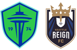 Seattle Sounders FC & Seattle Reign FC Logo